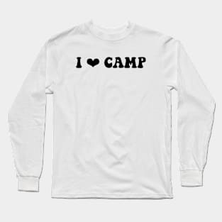 I Love Camp v3 Long Sleeve T-Shirt